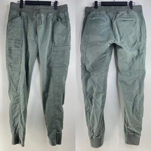 The North Face Women's Ansley Green Twill Cargo Jogger Pants Size 12
